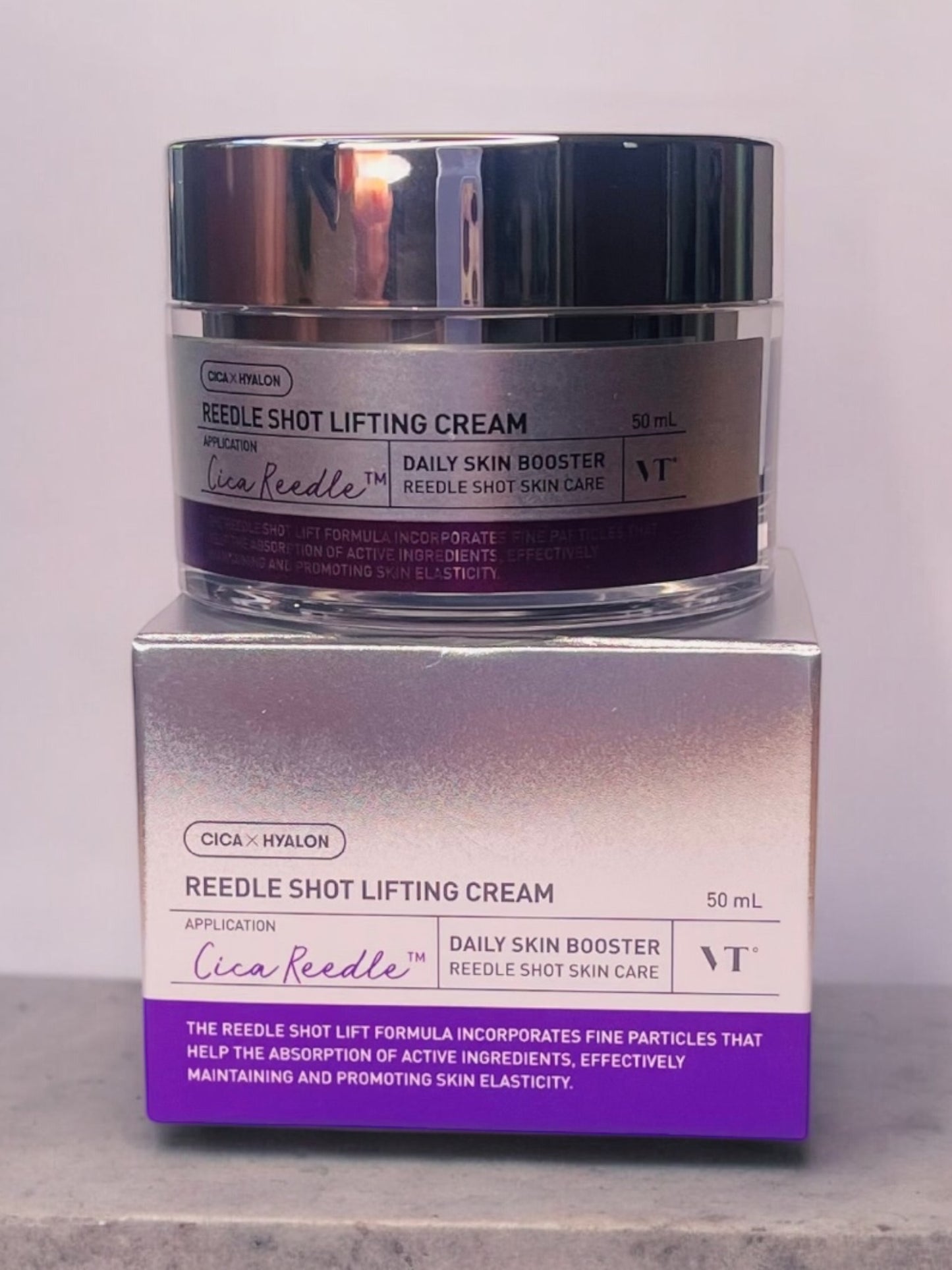 CICA X HYALON REEDLE SHOT Lifting Cream: Daily Skin Booster for Firm, Elastic Skin